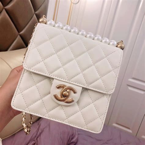 chanel pearl purse|chanel bag new collection.